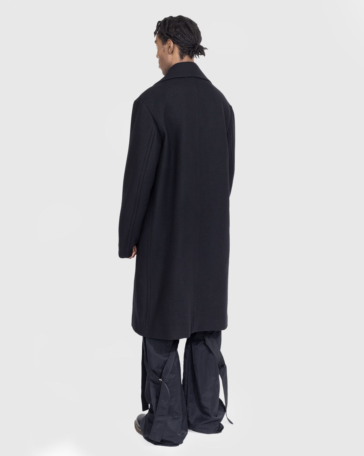 Weekday raven 2025 patent coat